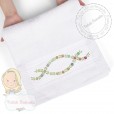 Matriz de flores para bordar à máquina.