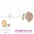 Matriz de bordado floral delicado