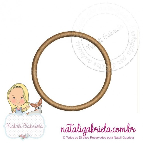 Matriz de bordado Argola de cortina NG1-5 - GRÁTIS
