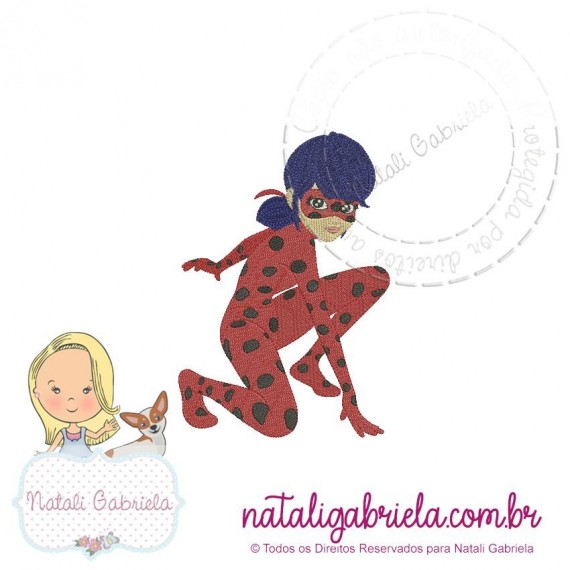 Matriz de Bordado LadyBug NG1 - 12cm