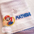Matriz Mario Bross para bordar à máquina.