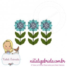 Matriz de Bordado Barrado PXNG8