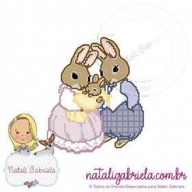 Matriz de Bordado Peter e Beatrix PXNG1