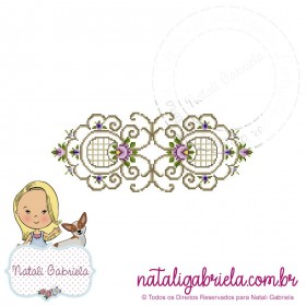 Matriz de Bordado Floral PXNG26