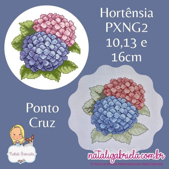 Matriz de Bordado Hortênsia PXNG2