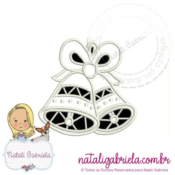 Matriz de Richelieu para bordar à máquina.