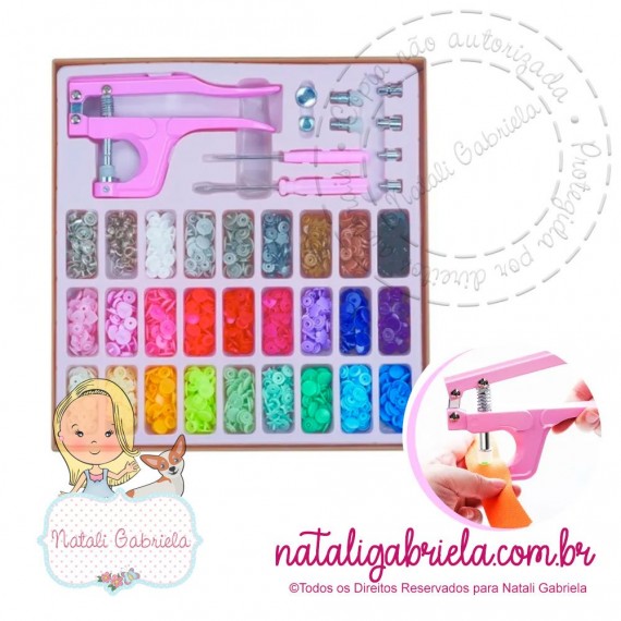 Kit Aplicador de Botão - Lanmax