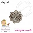 Porta Guardanapo metal - Flor Natal NG1