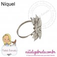 Porta Guardanapo metal - Flor Natal NG1