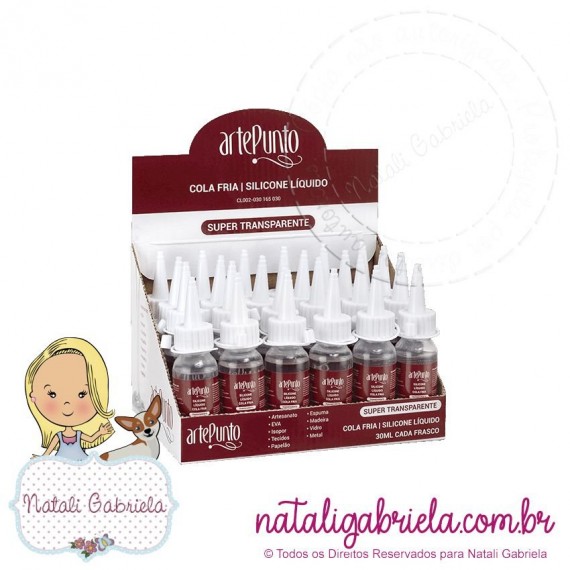 Cola Silicone Líquida - 30 ml Arte Punto CL022-030