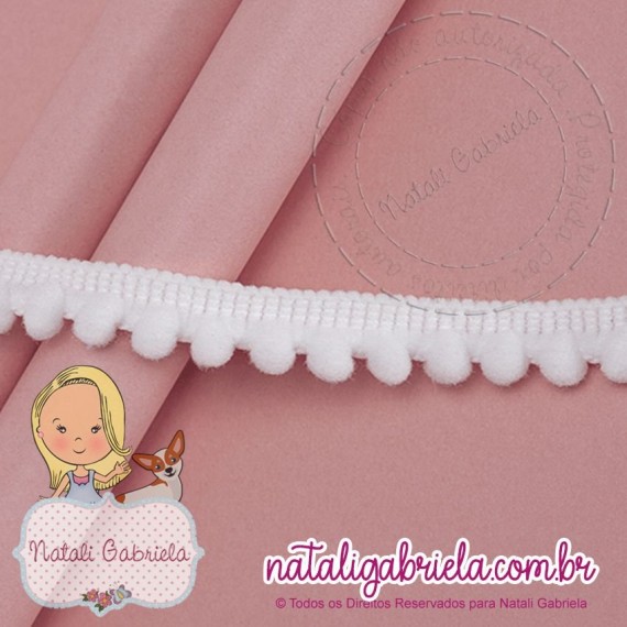 Fita Pompom - 12 mm ArtePunto