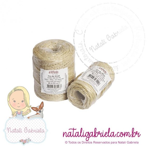Fio de Sisal ArtePunto - 2,4 mm
