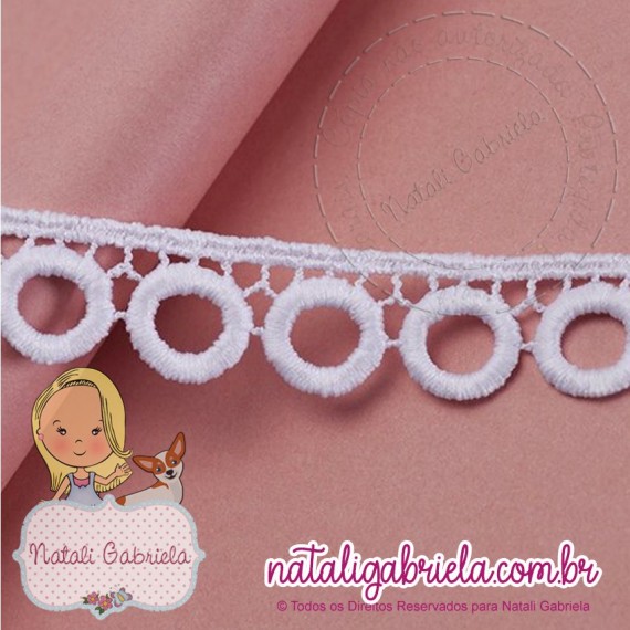 Guipir Bolinhas - 1,5 cm