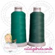 Linha madeira fosca para bordado.