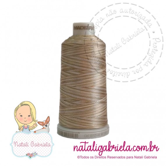 Linha Madeira Matizada Polyneon 40 - 1000 metros 1512