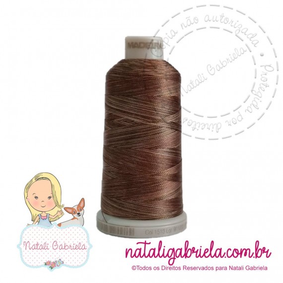 Linha Madeira Matizada Polyneon 40 - 1000 metros 1513