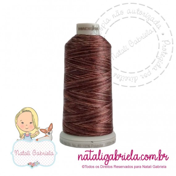 Linha Madeira Matizada Polyneon 40 - 1000 metros 1514