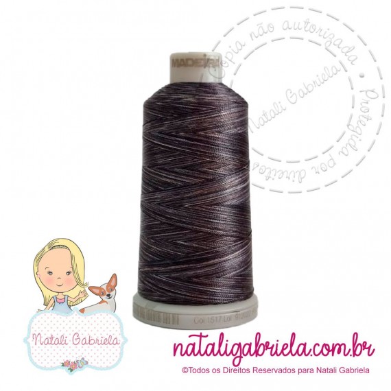 Linha Madeira Matizada Polyneon 40 - 1000 metros 1517