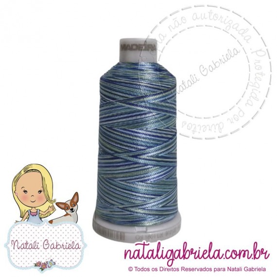 Linha Madeira Matizada Polyneon 40 - 1000 metros 1601