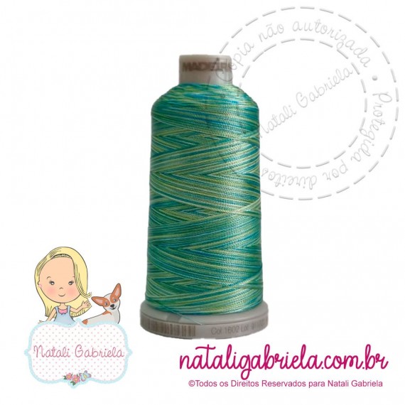 Linha Madeira Matizada Polyneon 40 - 1000 metros 1602