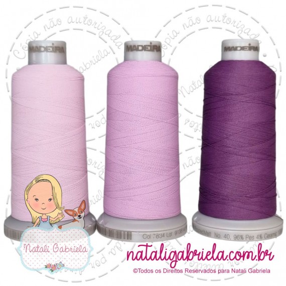 Trio Linhas Madeira 1000 metros UVA