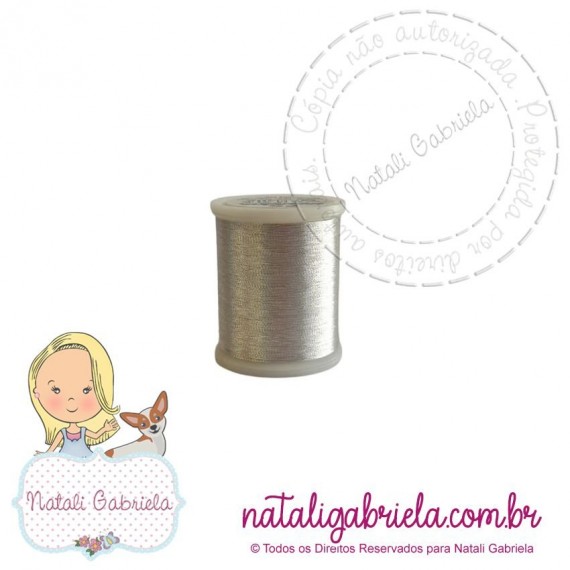 Fio Metálico Madeira FS 40 - Prata 4010