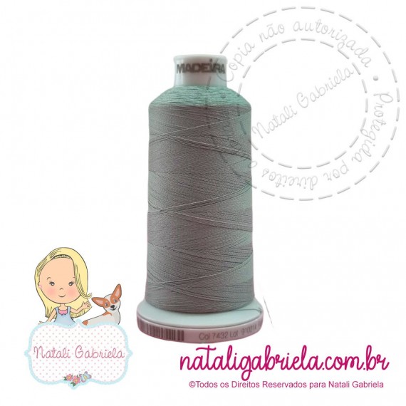 Linha Madeira Fosca 1000 metros SILVER 7432