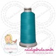 Linha madeira fosca para bordado.