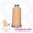 Linha madeira fosca para bordado.