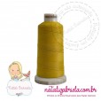 Linha madeira fosca para bordado.