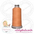 Linha madeira fosca para bordado.