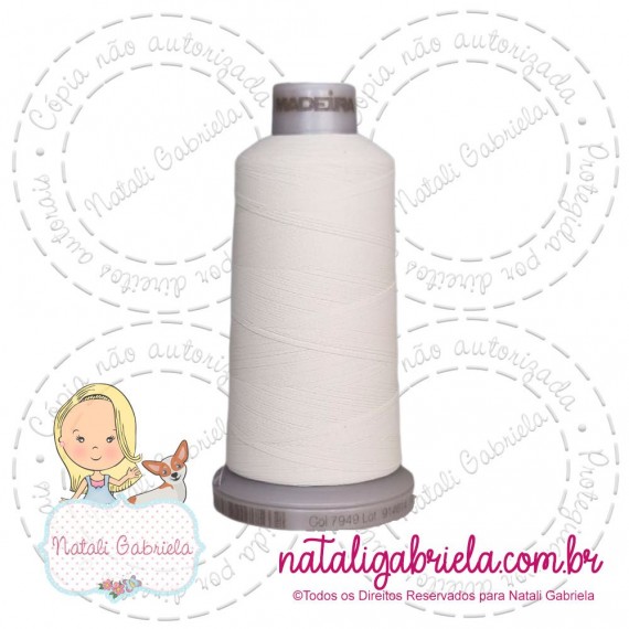 Linha Madeira  Fosca 1000 metros PALHA 7949
