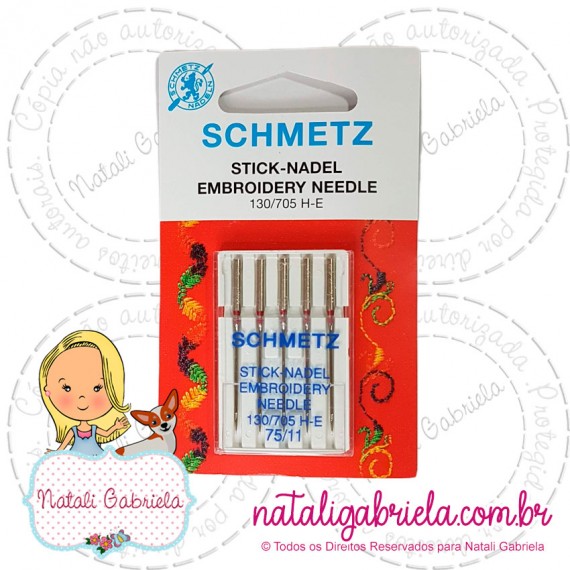 Agulha para Bordado - SCHMETZ