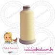 Linha madeira fosca para bordado.