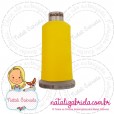 Linha madeira fosca para bordado.