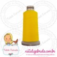 Linha madeira fosca para bordado.