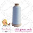 Linha madeira fosca para bordado.