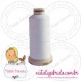 Linha madeira fosca para bordado.