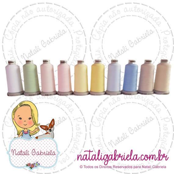Kit Baby Linha Madeira Fosca 1000 metros