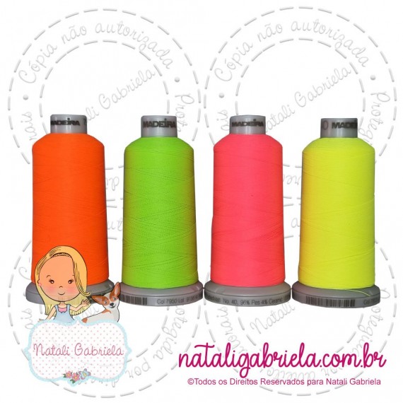 Kit Linha Madeira 1000 metros NEON NG1