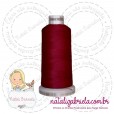 Linha madeira fosca para bordado.