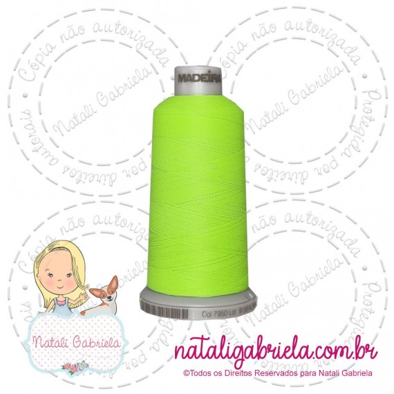 Linha Madeira 1000 metros NEON 7950