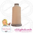 Linha madeira fosca para bordado.