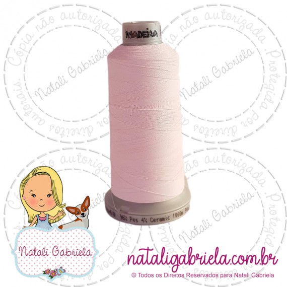 Linha Madeira Fosca 1000 metros ROSA 7815
