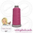 Linha madeira fosca para bordado.