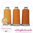 Linha madeira fosca para bordado.