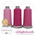 Linha madeira fosca para bordado.