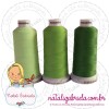 Trio Linhas Madeira 1000 metros VERDE FOLHA 1