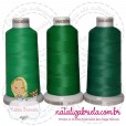 Linha madeira fosca para bordado.