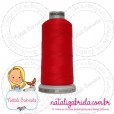 Linha madeira fosca para bordado.